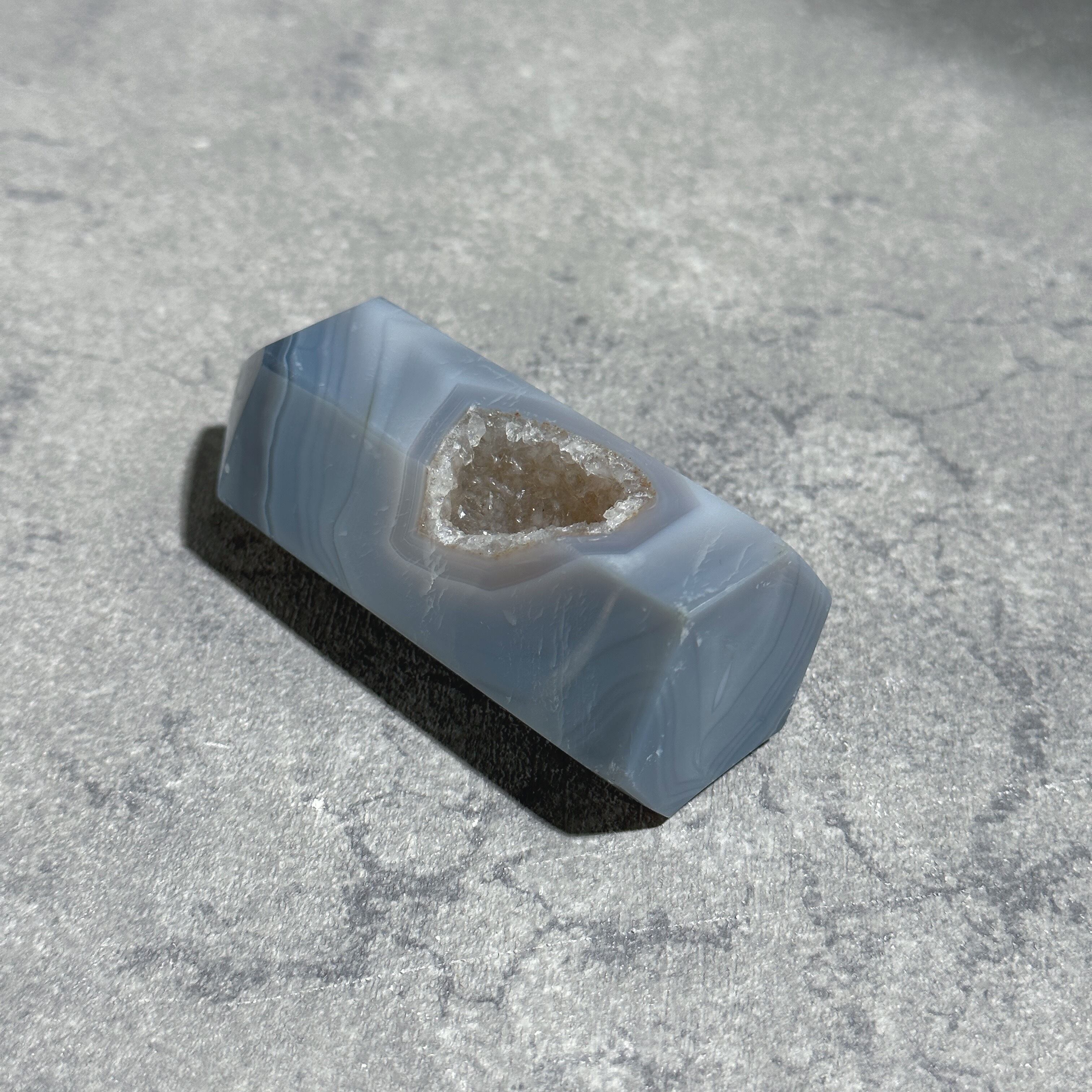 アゲート×ジオード タワー22◇Agate Tower◇天然石・鉱物