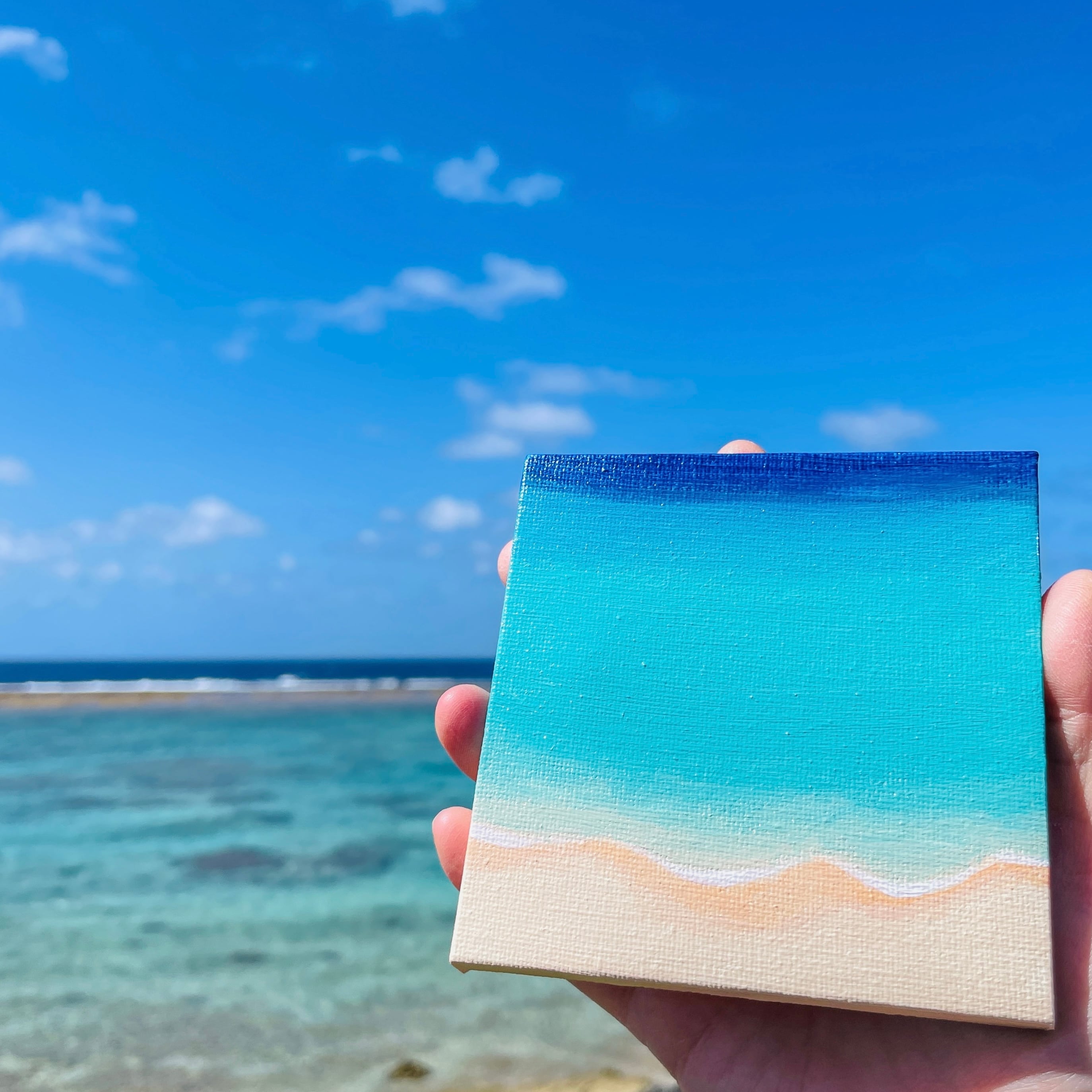 アクリル画 | 10cm × 10cm | uminote公式通販 BASE店