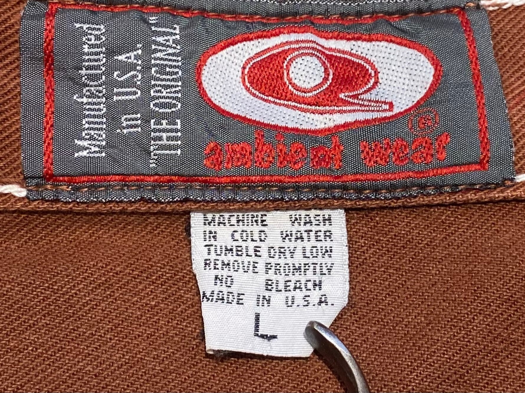 MADE IN USA 90s Q ambient wear 極太 バギー ジーンズ 【W38