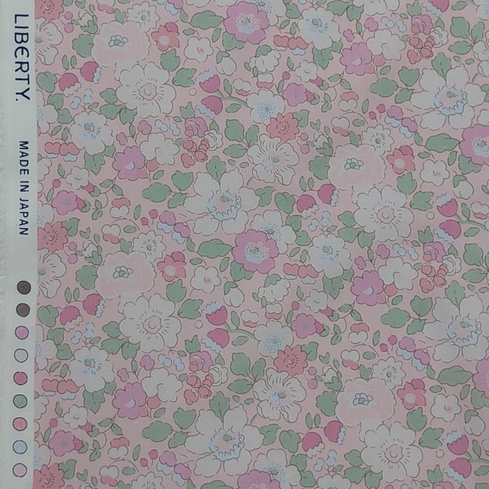 よーぽんページ☆リバティベッツィ　桜もちヌビバッグ 説明欄確認要☆HHF別注☆リバティ・ファブリックス 国産 タナローン