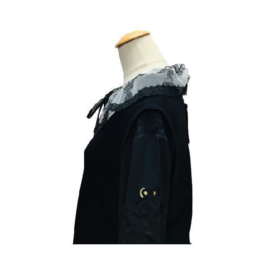 スーパービューティー Super Beauty アンサンブル ニットベスト×レース