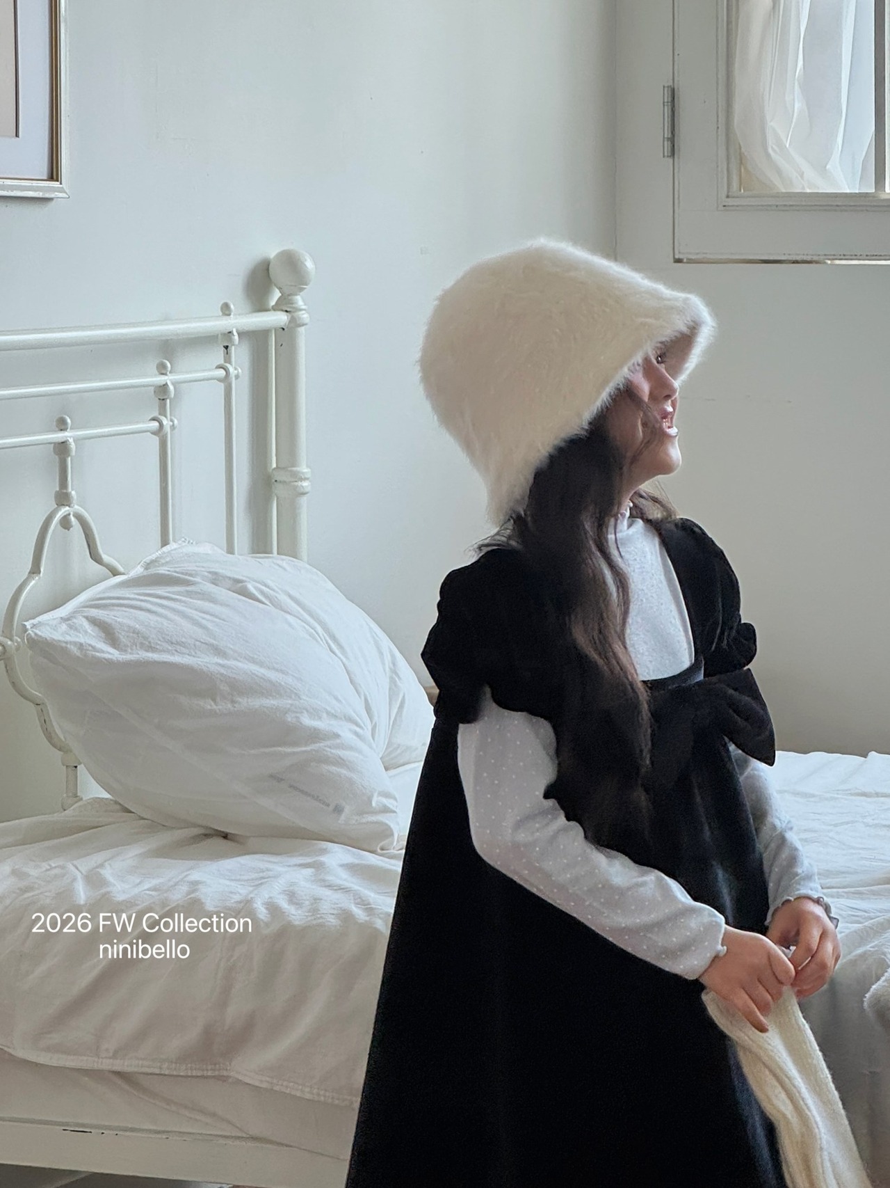 ニニベロ / ninibello / ホリデーベルベットワンピース / 韓国子供服 / キッズ / 26winter〖取寄〗*XS~XXL*