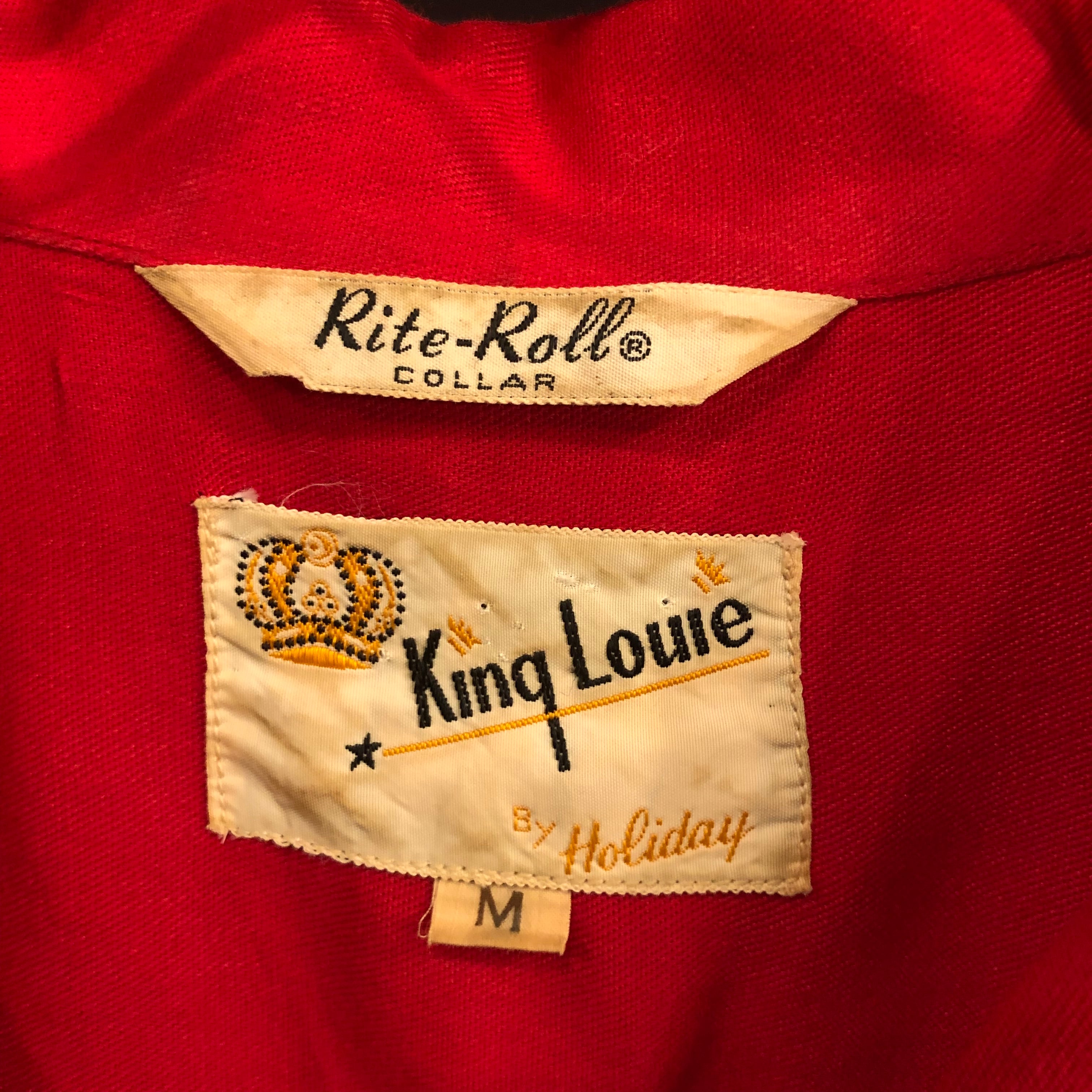 60s King Louie Vintage Bowling Shirt | VOSTOK