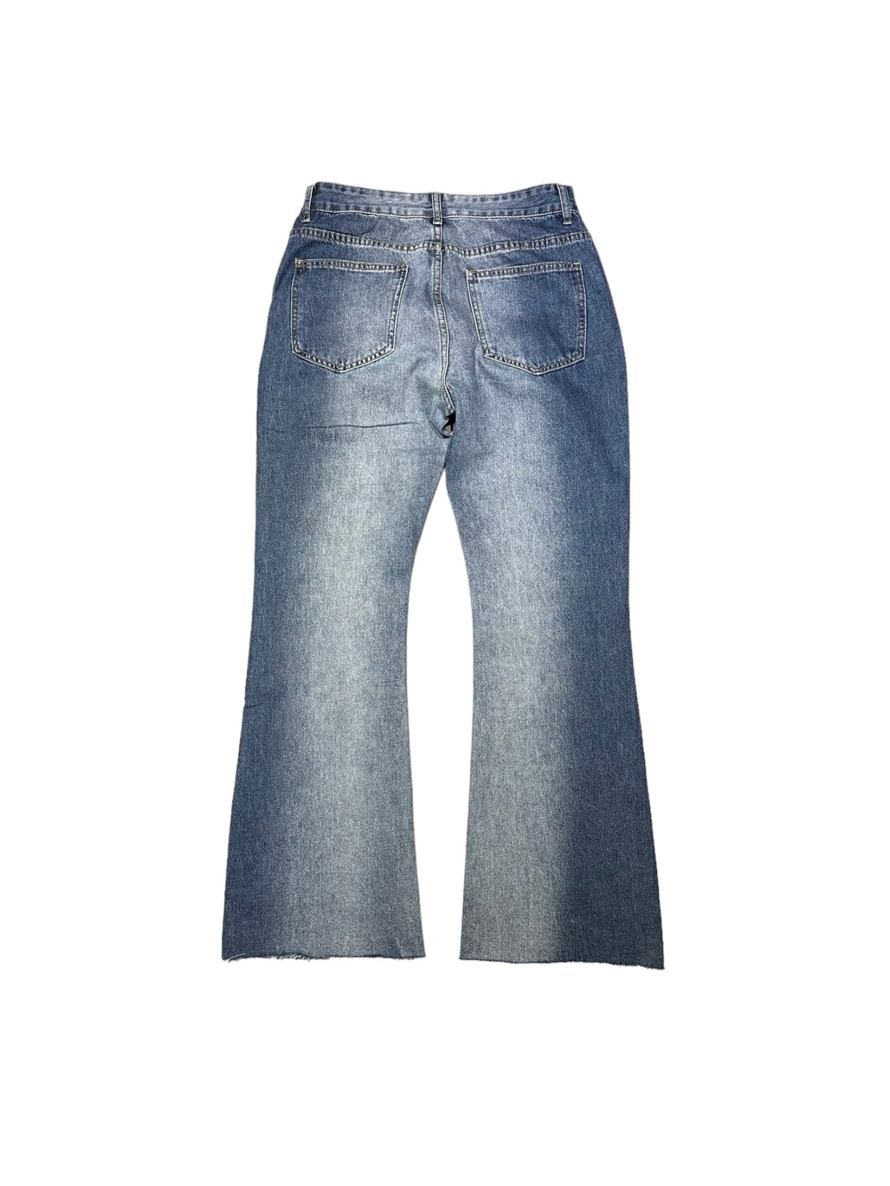 【ALUDE SELECT】design flare denim pants