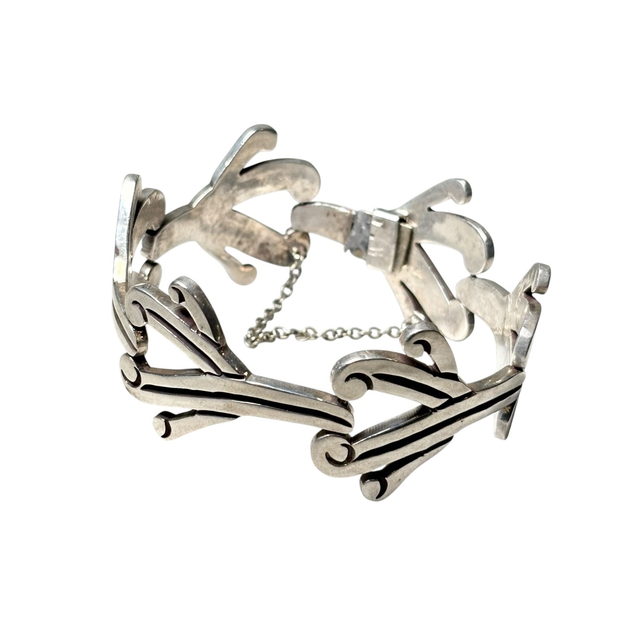 vintage Mexican silver bracelet