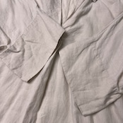 UNITED ARROWS ユナイテッドアローズ コルトレイクリネン スキッパー 五分袖 リネンシャツ M/ライトベージュ Kortrijk Linnen