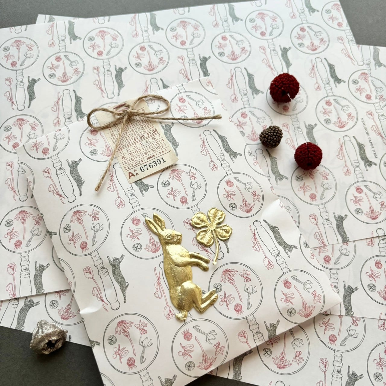 ラッピングペーパー | nemunoki paper item