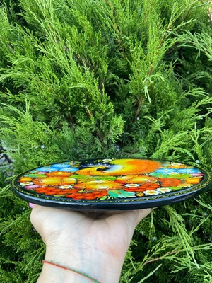 ペトリキウカ塗りのプレート（ホロベッツ）25cm