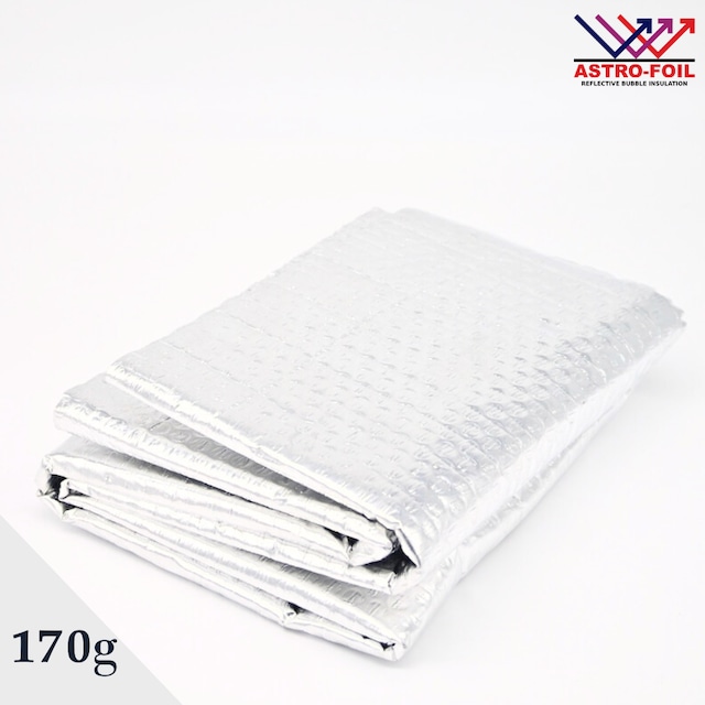 アストロフォイル切り売り（120cm×50cm/自作/MYOG/コジー材料/アルミ遮熱剤）