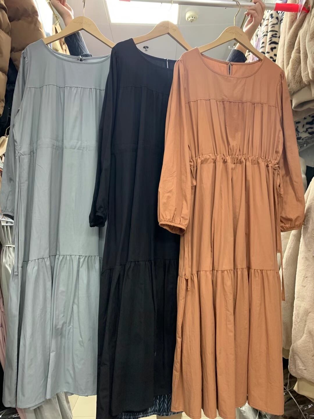 コットンティアードワンピース　AJ22262-6831