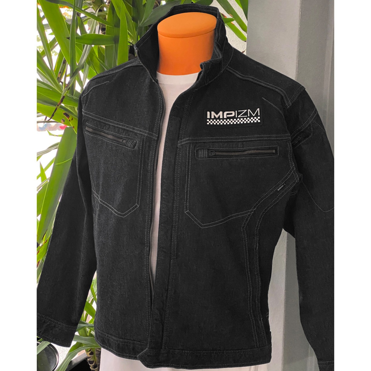 デニムジャケット『IMPIZM』- Black -