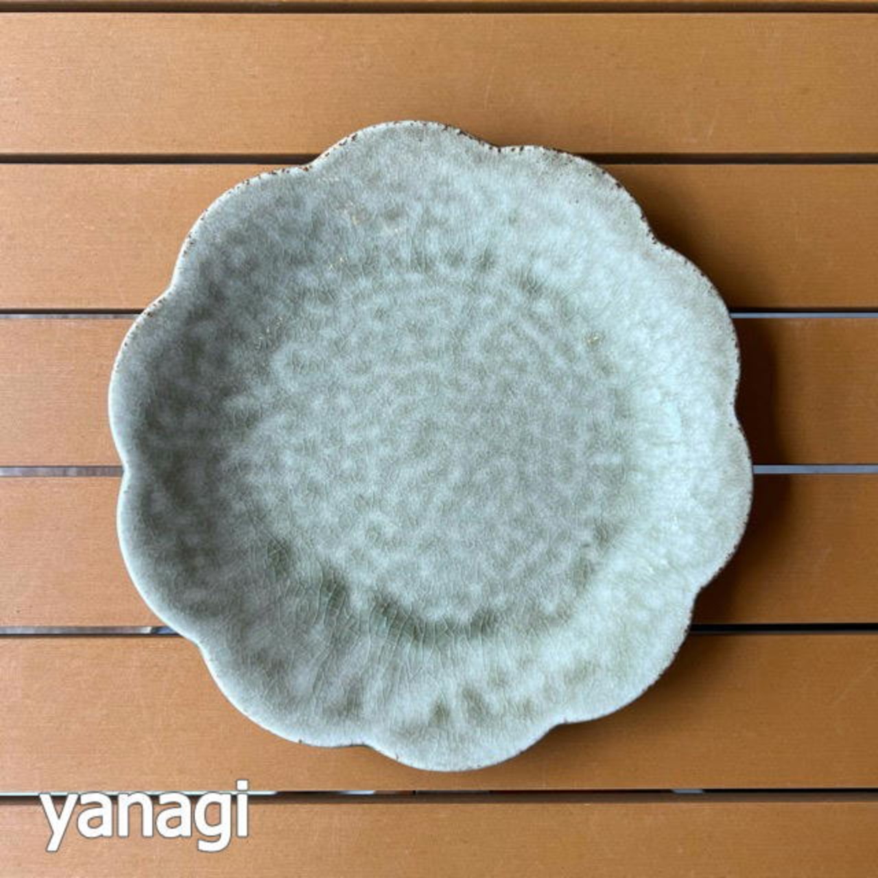waka -和花 8.0皿 3Color　プレート　plate  皿　美濃焼　花形　和 洋 ギフト　プレゼント　日本製