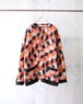 old style knit cardigan (orange) ④