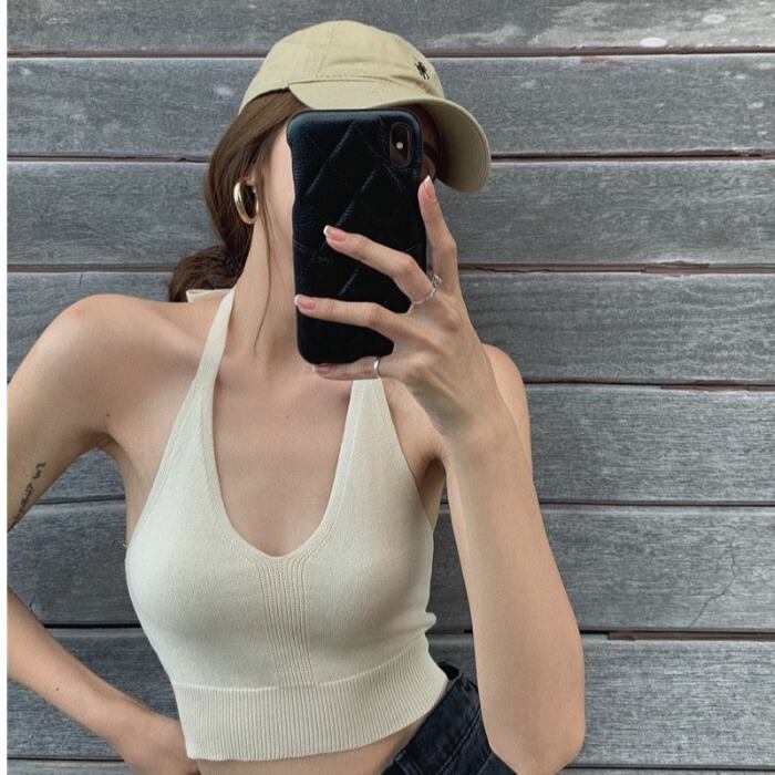 サマーレッドシャツ スリムショートニットレディース 夏物 ドラファッションホール18321883367