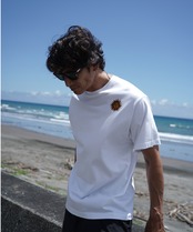 SUN&MOON EMBROIDERY T-SHIRTS［HSC006］