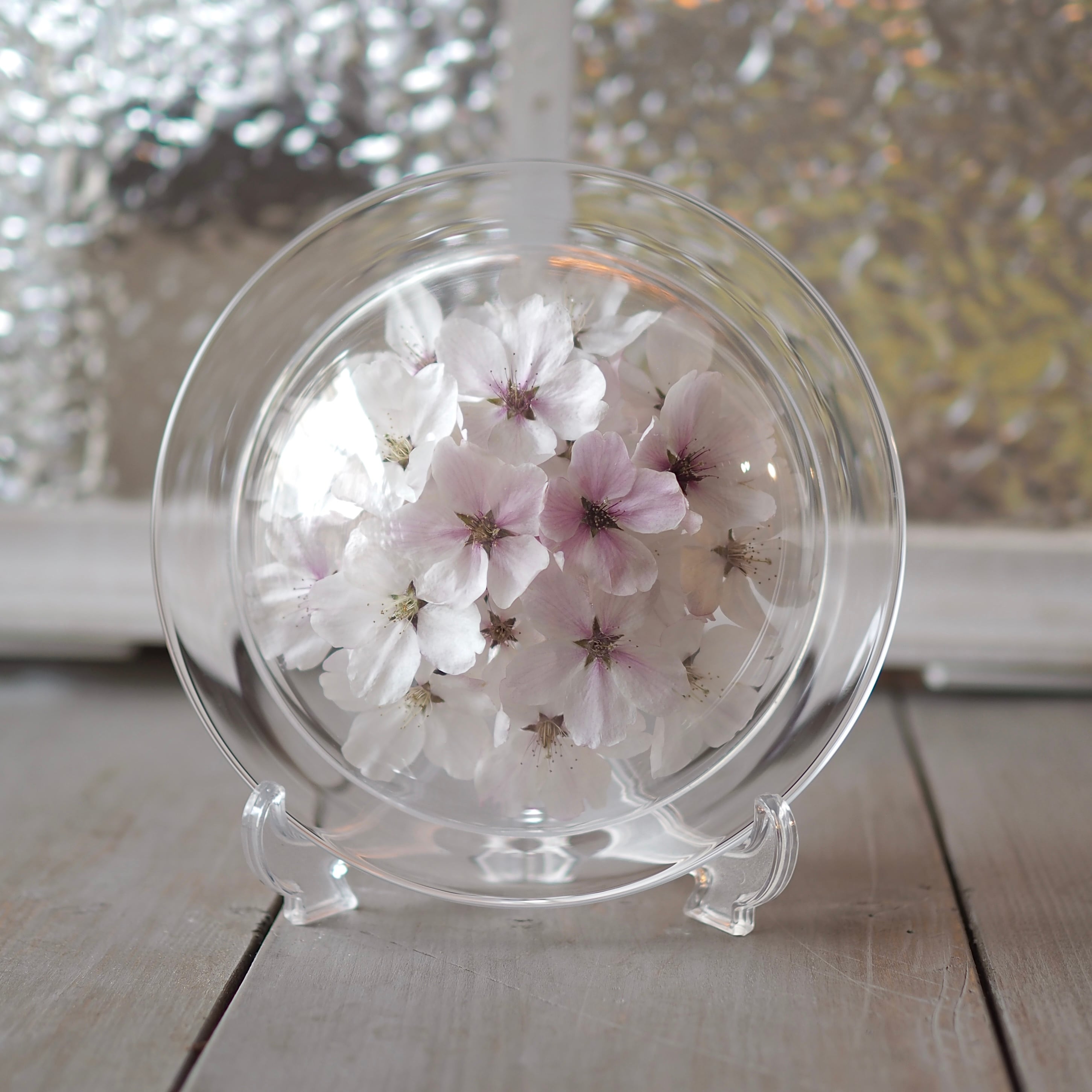 受注生産】ボトルフラワー 桜 ディッシュS | Oak House