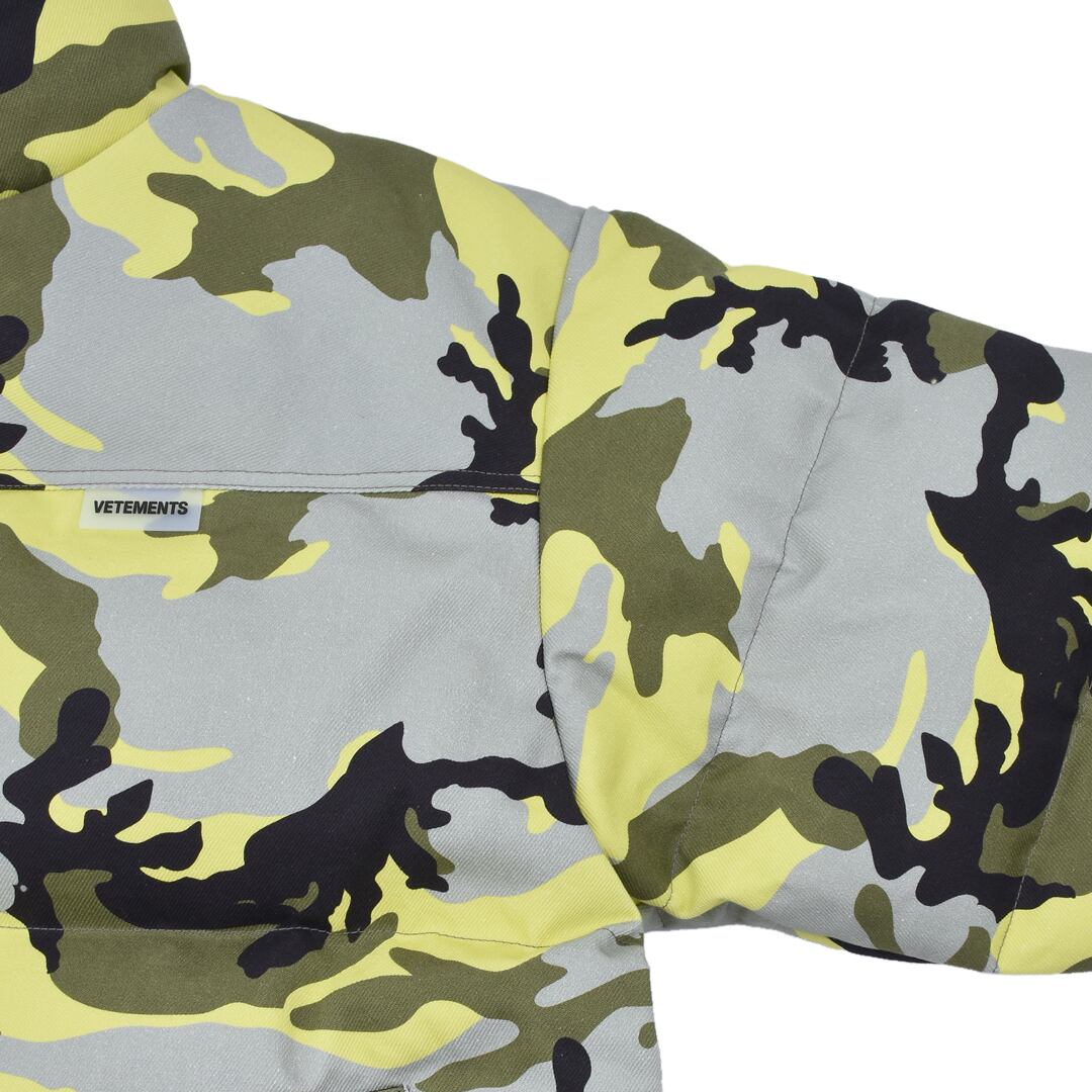 VETEMENTS】NEON CAMO LOGO PUFFER JACKET(CAMO) | Pay ID