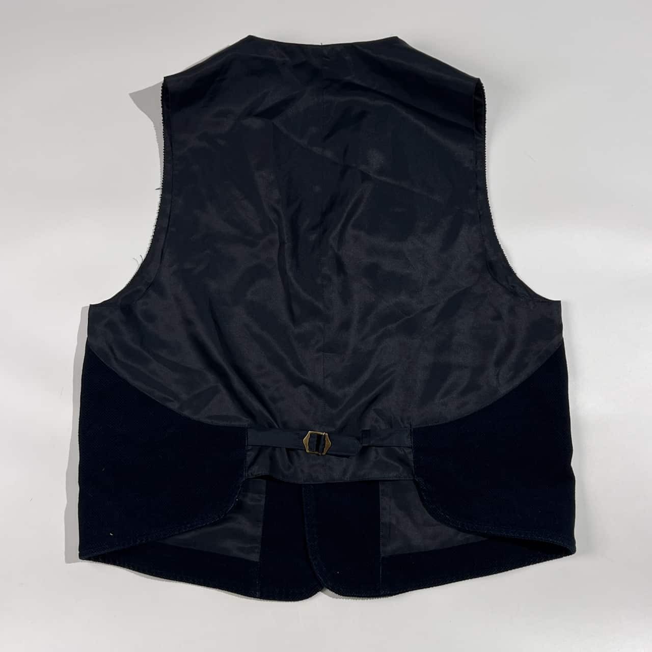 PIASPORTS ピアスポーツ ピケ ベスト ジレ 4/ネイビー メンズ