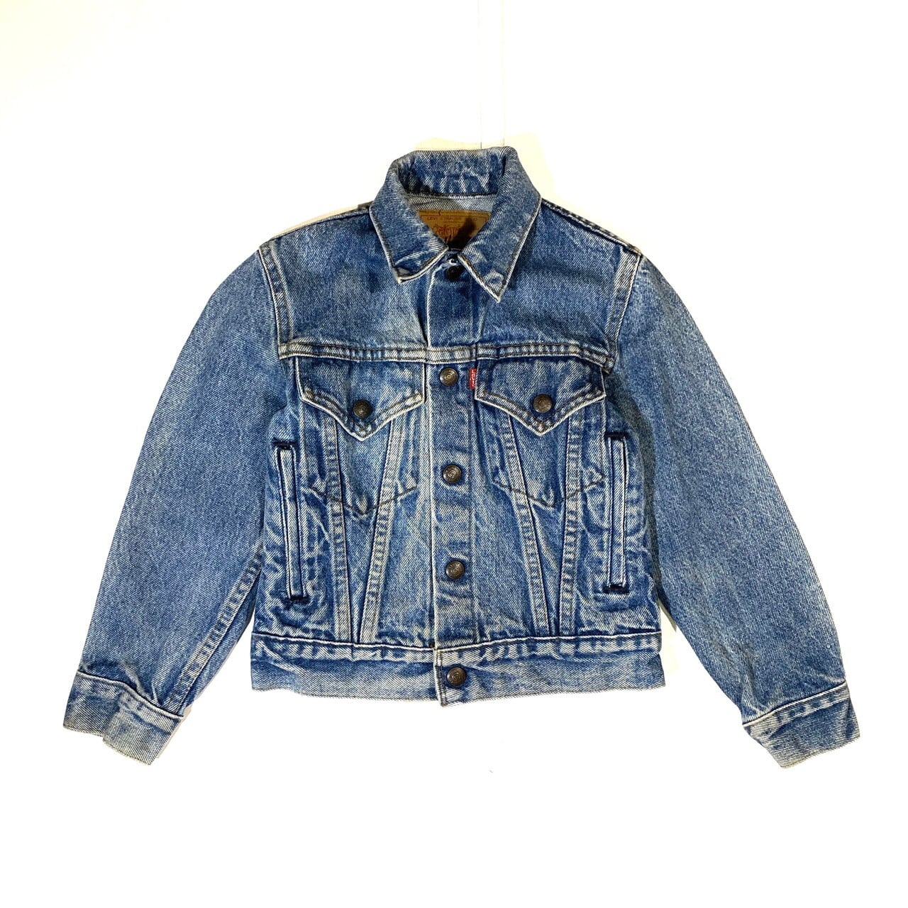 kids】USA製 80〜90年代 リーバイス デニムジャケット キッズ 5歳位 