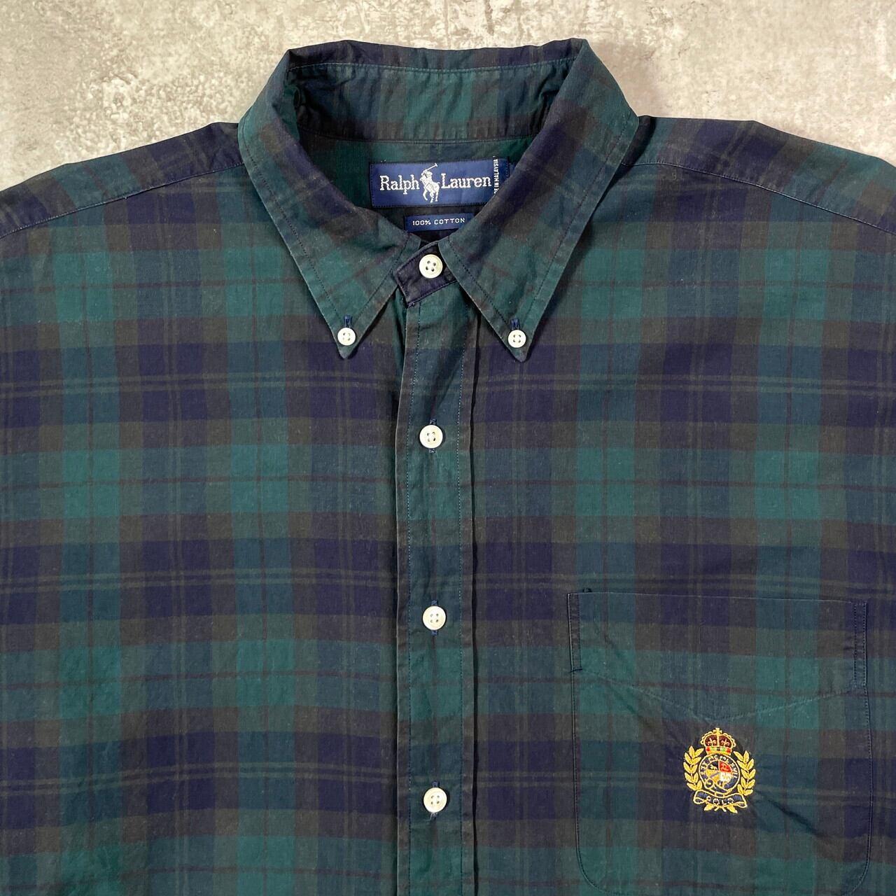90年代 Ralph Lauren ラルフローレン ブラックウォッチ チェック
