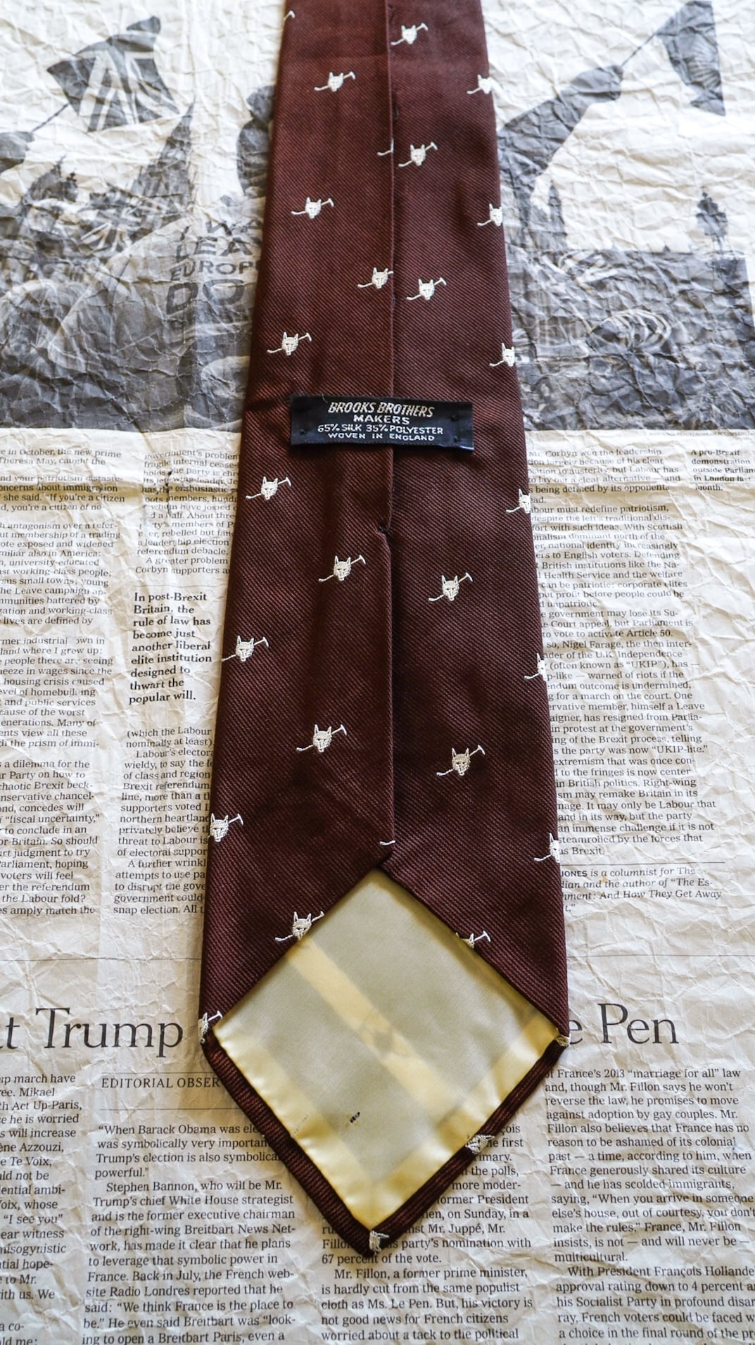 1960s】BROOKS BROTHERS ブルックスブラザーズ ウルフ & ゴルフクラブ