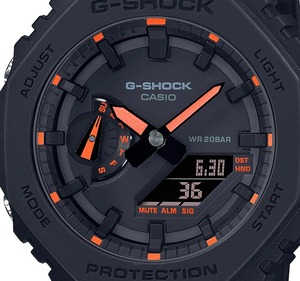 CASIO カシオ G-SHOCK Gショック カーボンコアガード構造 八角形フォルム GA-2100-1A4 ブラック 腕時計 メンズ レディース