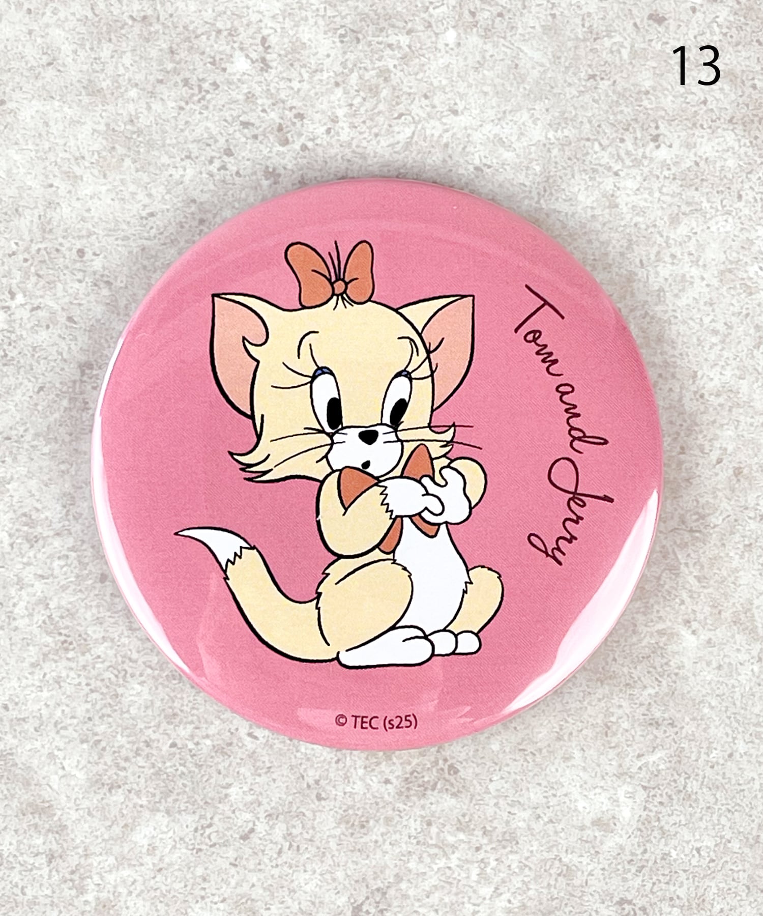 F258105_TOM and JERRY×Flapperトムジェリフレンズ缶バッチミラー3