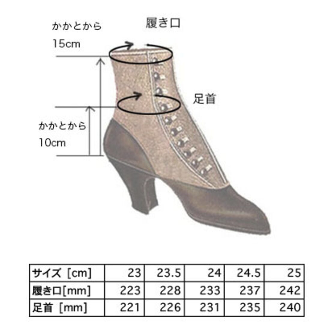 in stock 即納可 ❇︎Button top boots antique style ❇︎（ボタン 