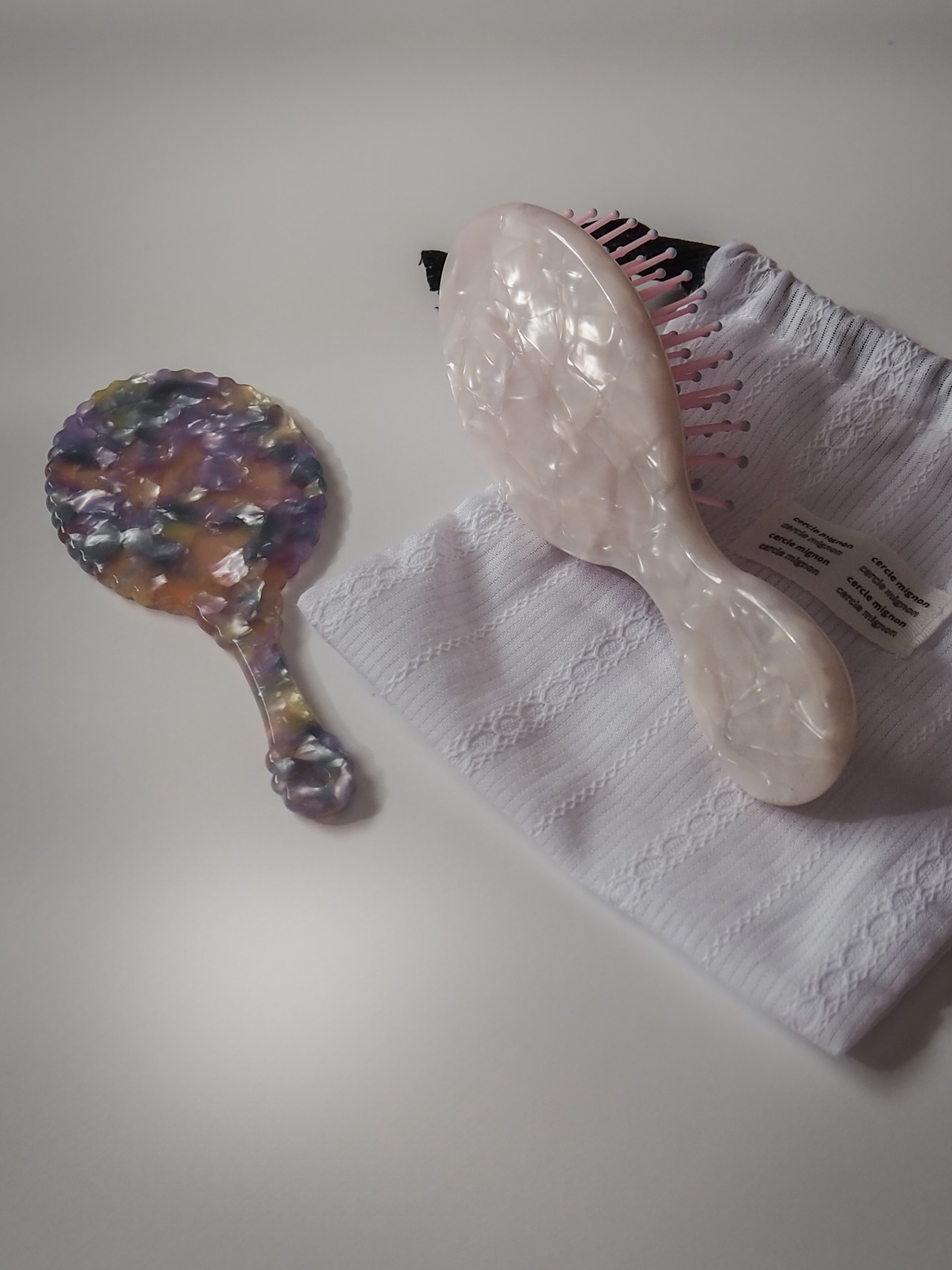 Princess / Prince Collection mirror ＋ brush set │ブラシ　ミラー　ギフト