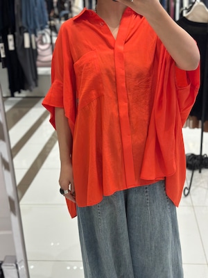 【ayane '26 summer collection】オーバーサイズトロミシャツ