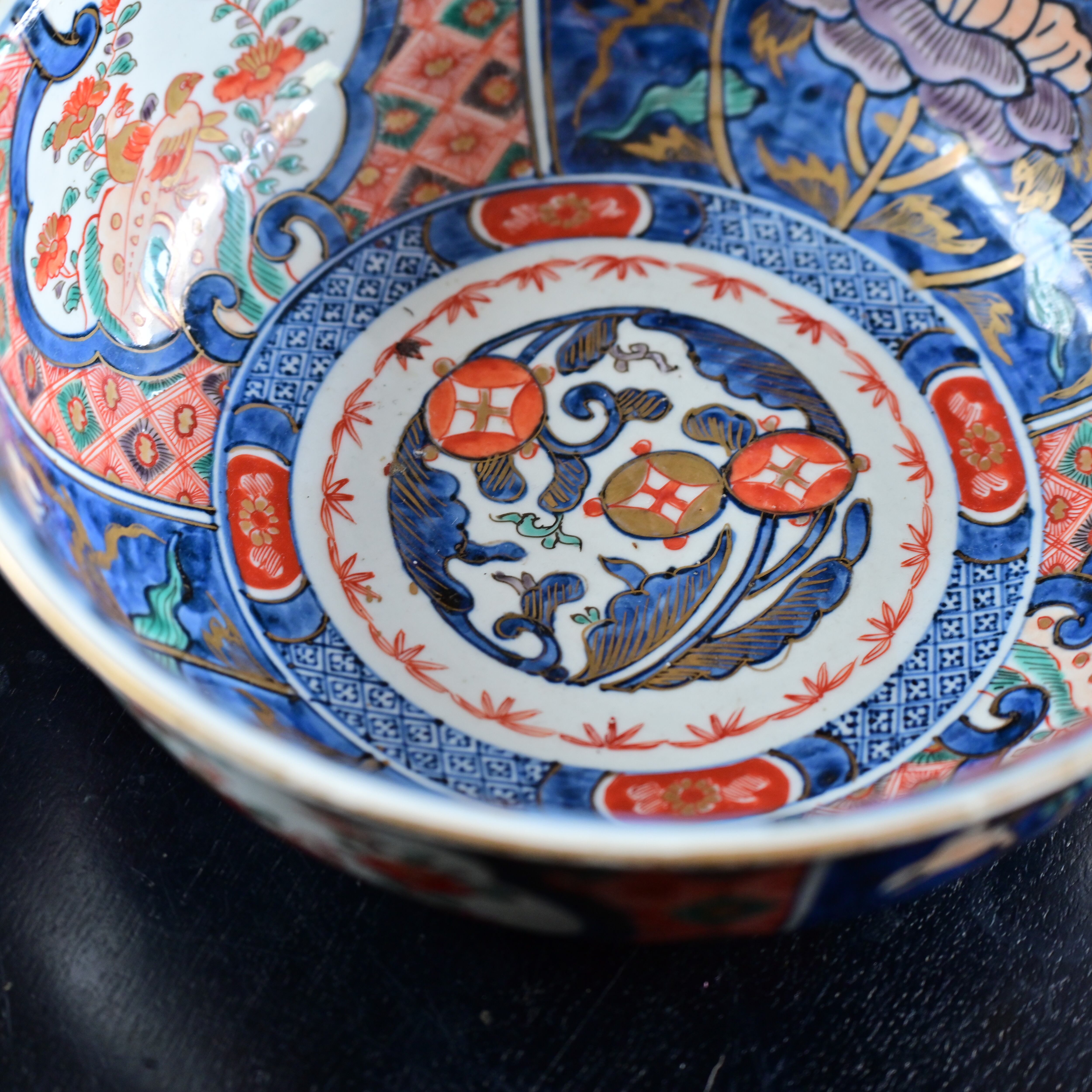 伊万里　鉢　MA573 30706】伊万里の大鉢 明治/ Imari Big Bowl Botan/ Meiji | 古道具・器