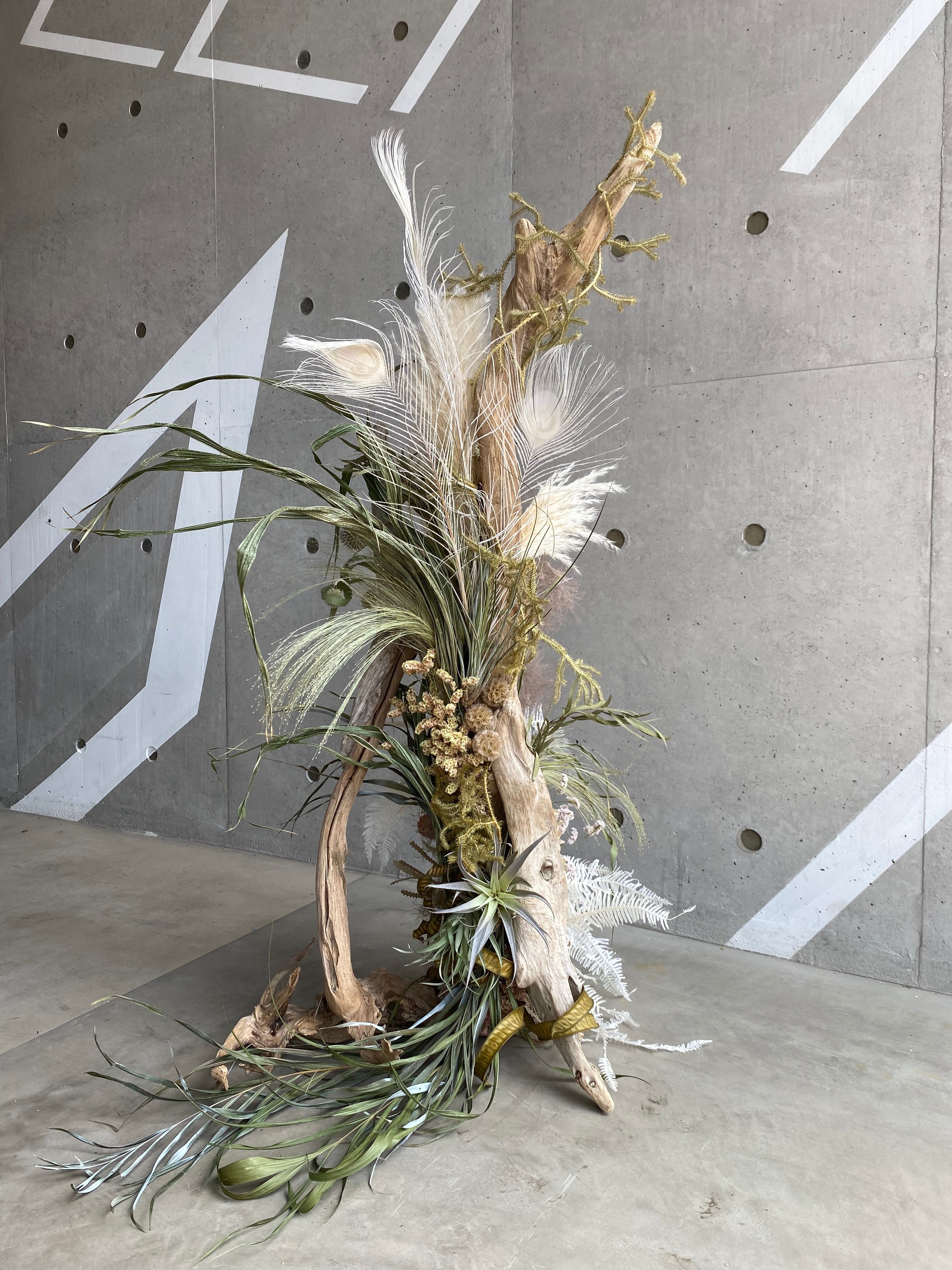 流木のフラワーアレジメントオブジェ（造花） fit=scale-down,w=1200