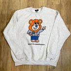 WHITE COLOR INCEPT 5TH ANNIVERSARY sweat