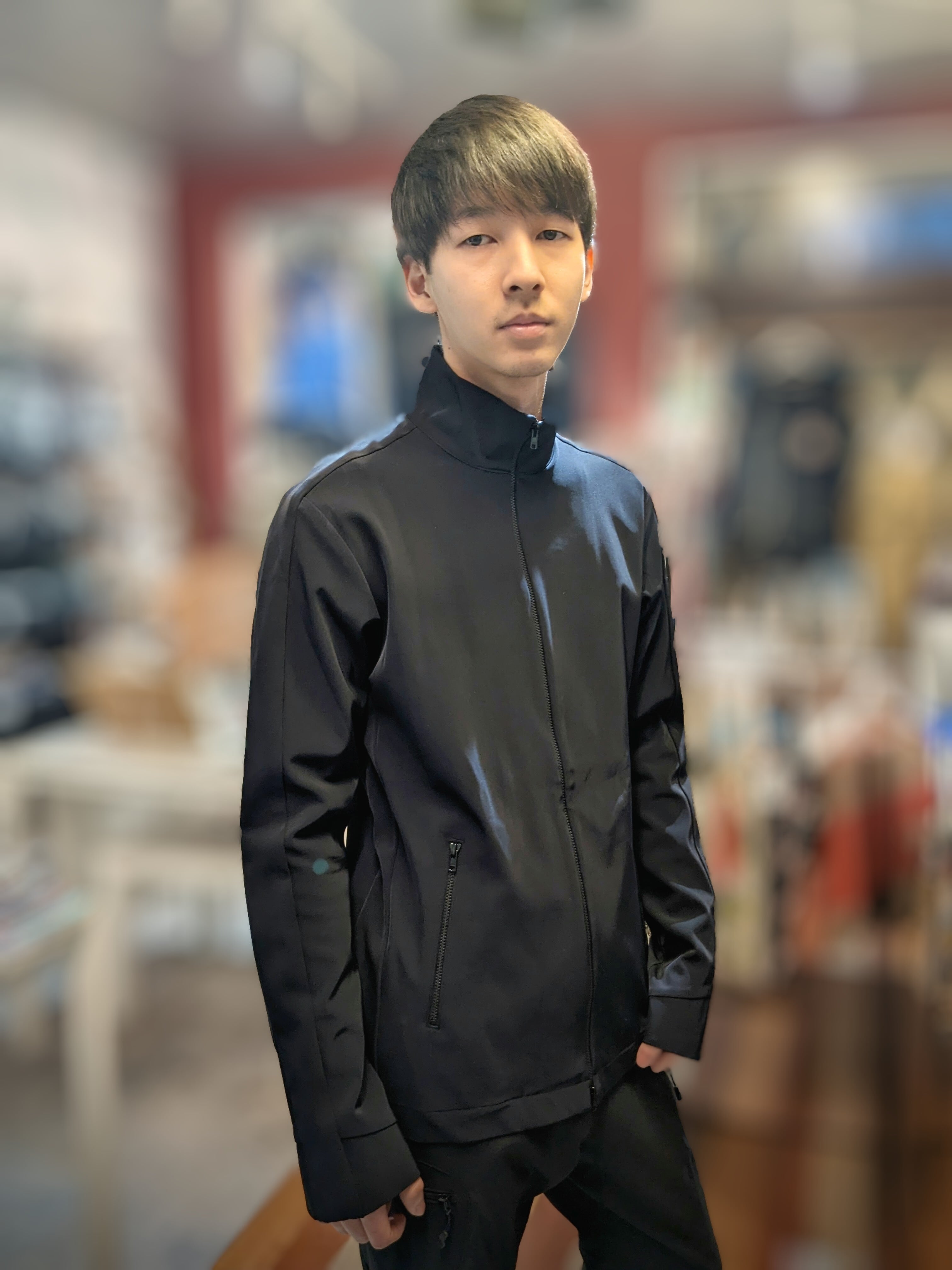 OAU ロゴ刺繍ブルゾン ブルゾン | 風と地の吾