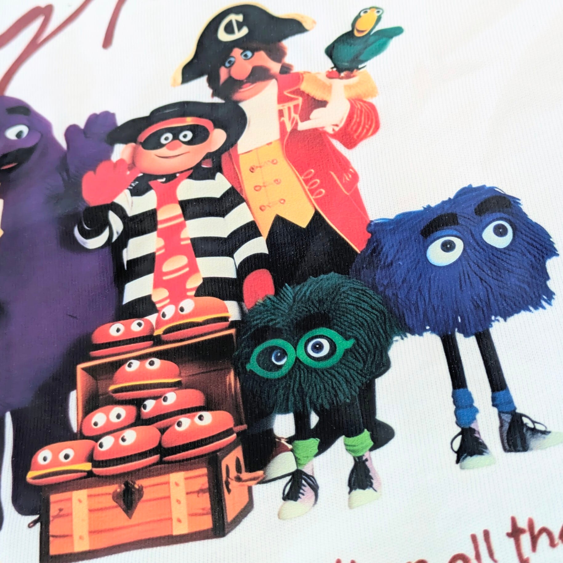 【 McDonald's ( マクドナルド )】『 Something to love 』Tシャツ / ロナルド・マクドナルド / ハンバーグラー / グリマス / フライキッズ 〚アメリカン雑貨 アメトイ〛