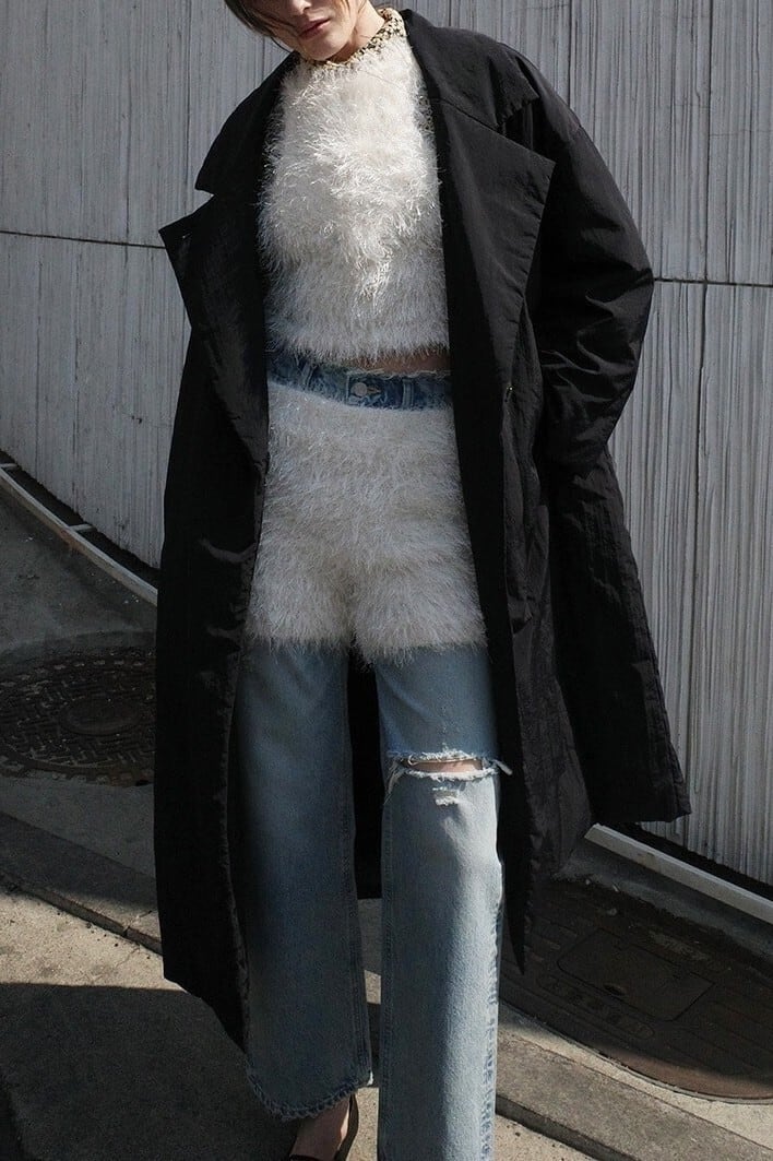 CLANE(クラネ) COLOR DOWN CHESTER COAT | サウスオレンジ｜メンズ