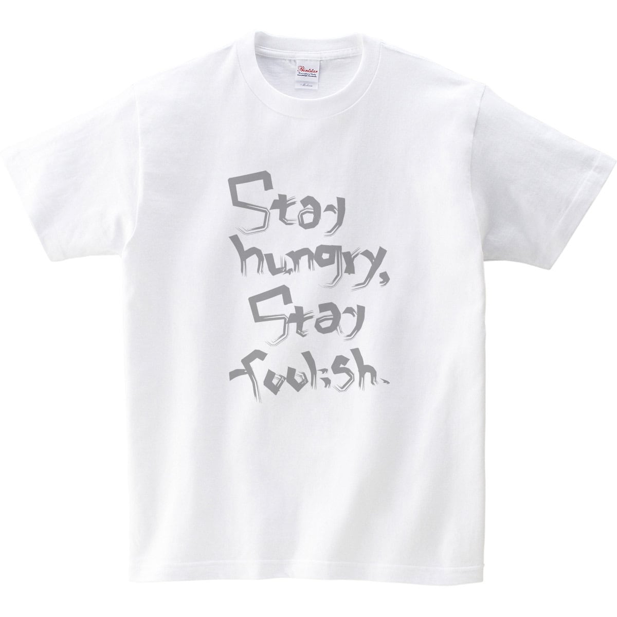 Stay hungry,Stay foolish. Tシャツ ms33 スティーブジョブズ 名言