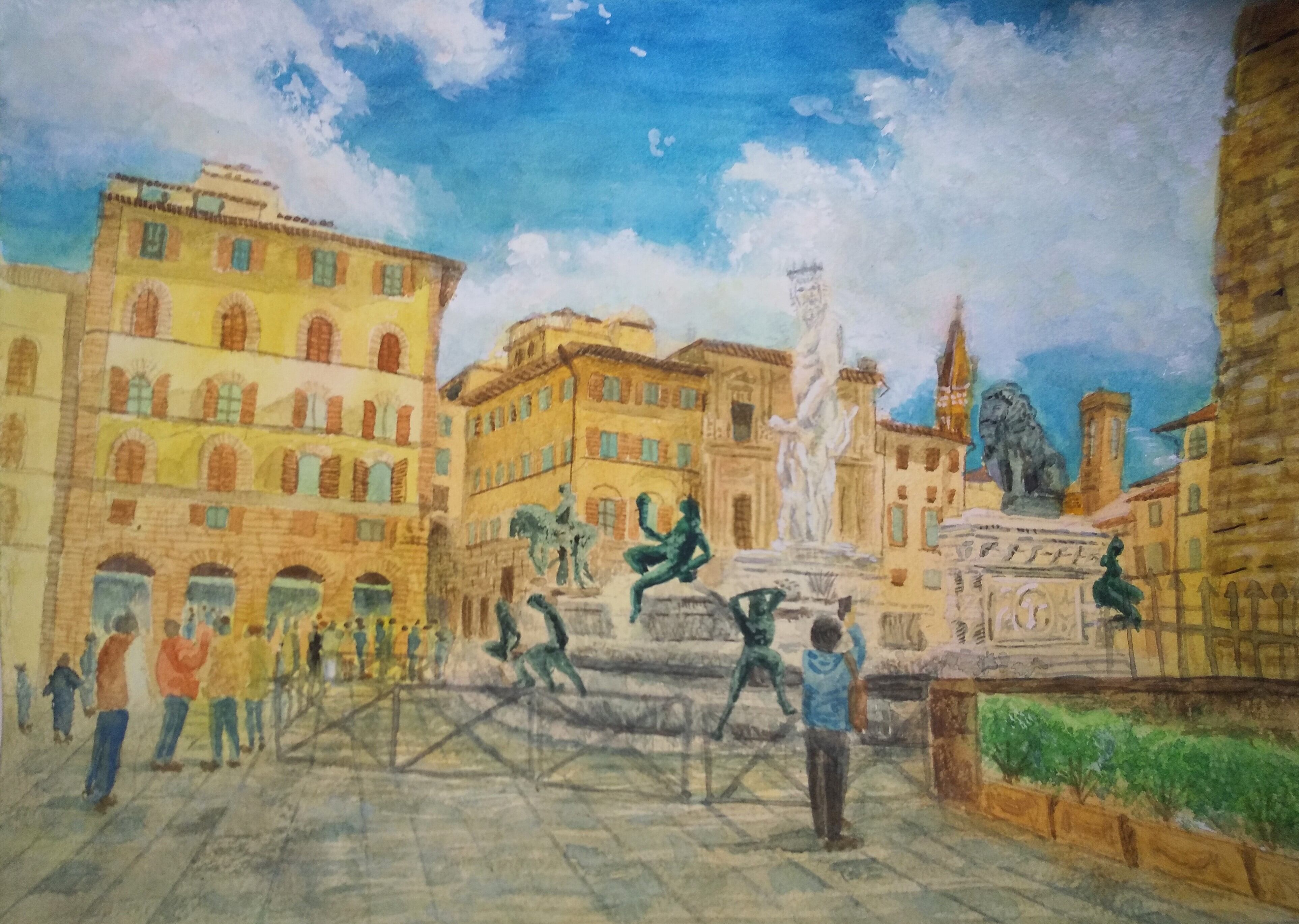 ダ・ヴィンチ広場 | ほのぼの笑顔