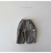 ザゴグマ / THE GOGUMA / コーデュロイカーゴ裏起毛パンツ / 韓国子供服 / キッズ / 26winter〖取寄〗*XS~XL*
