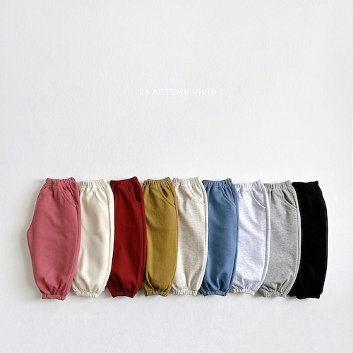 VIVID I［取寄］vivid jogger pants 26autumn