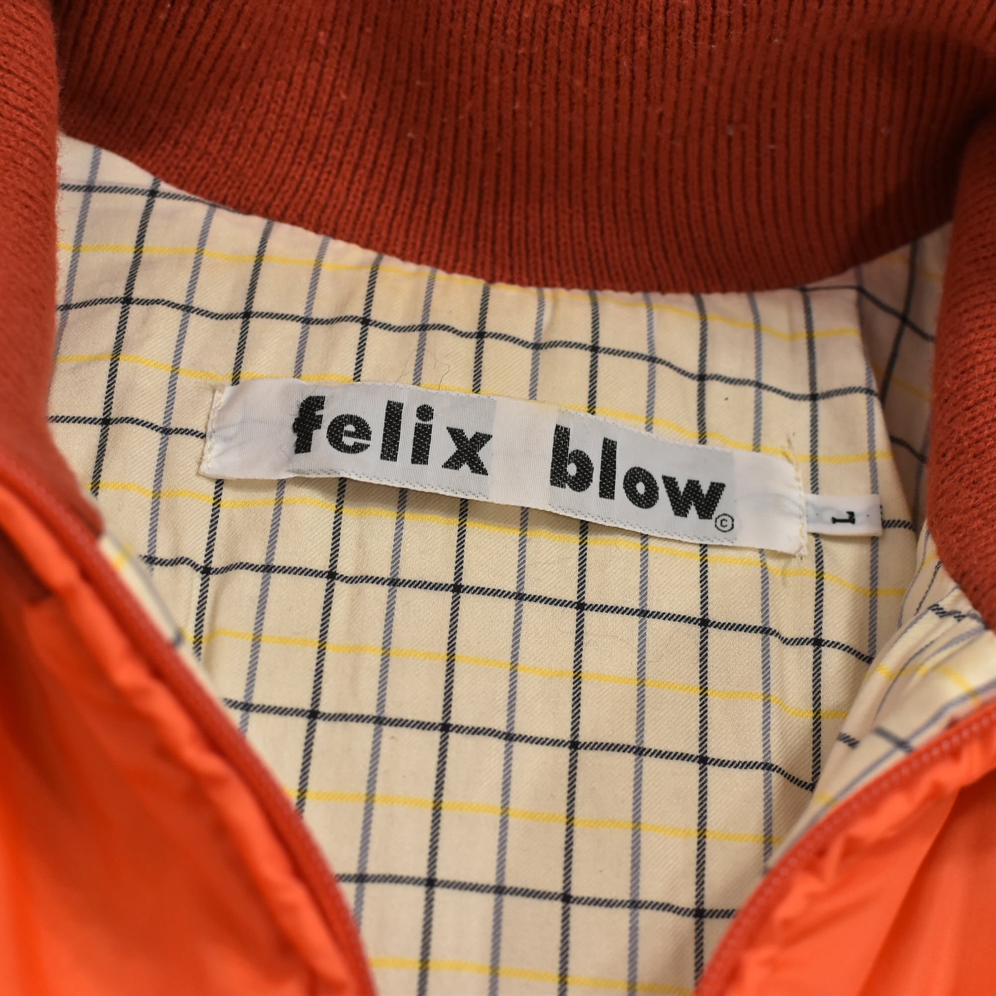 felix blow padded blouson Made in England | 古着屋 grin days