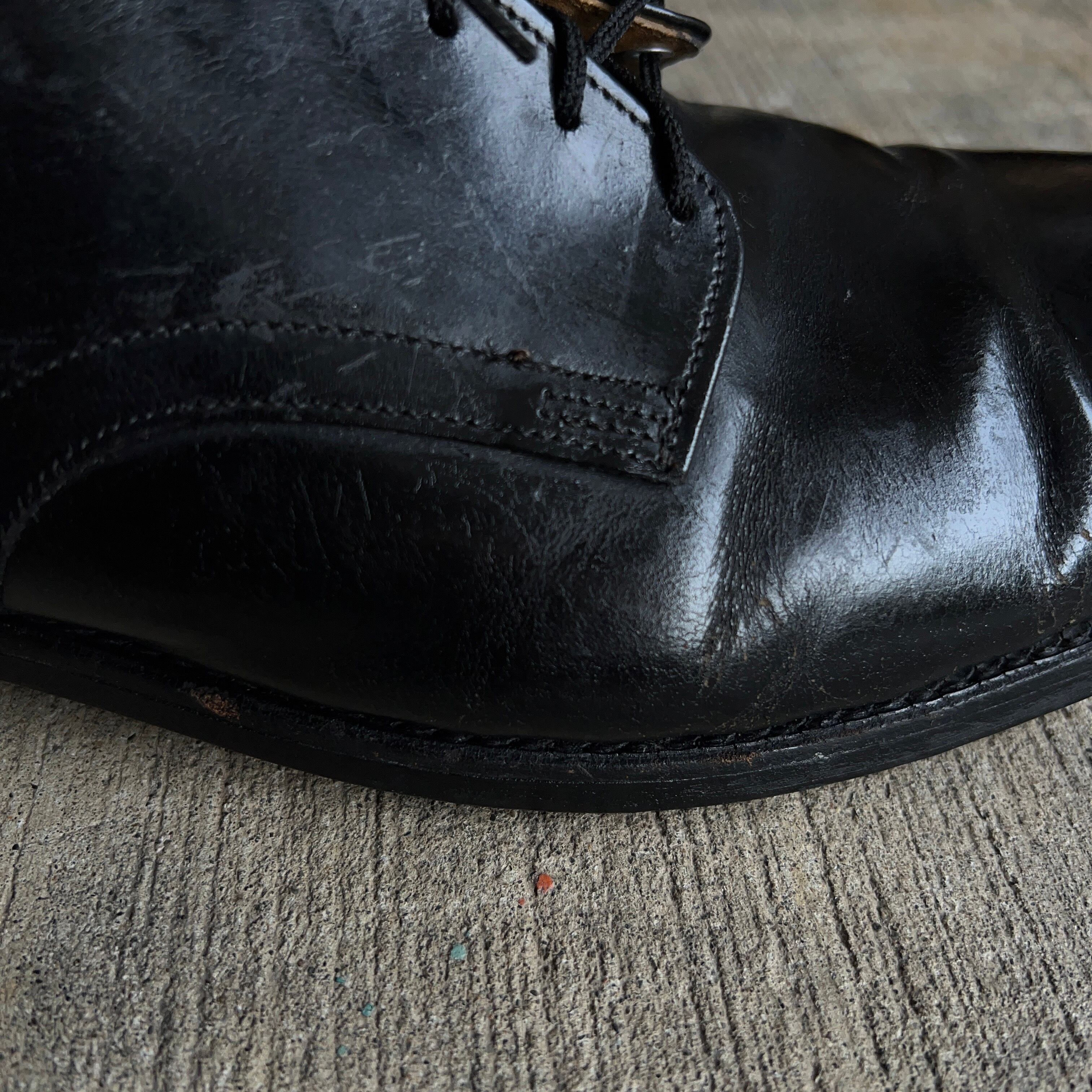 80's us navy service shoes 10R サービスシューズ-