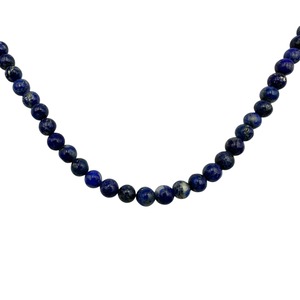 ラピスラズリネックレス K18YG 25575-202601