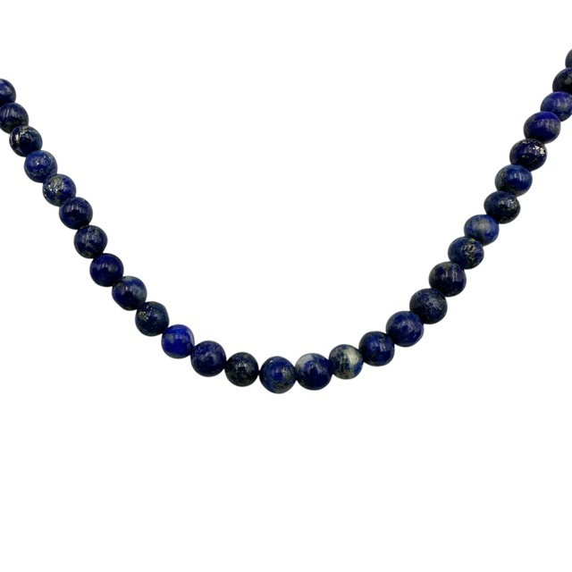 ラピスラズリネックレス K18YG 25575-202601