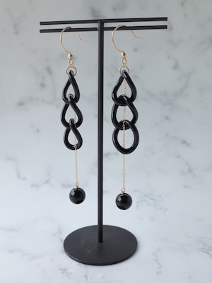 Stone chain Earrings - 6