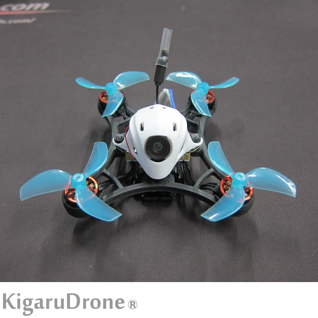 【玄人向けELRS3】KigaruDroneオリジナル FreeStyle 「Ninja PRO」 1S MicroDrone 完成機 ELRS BT2.0コネクタ ブザー付