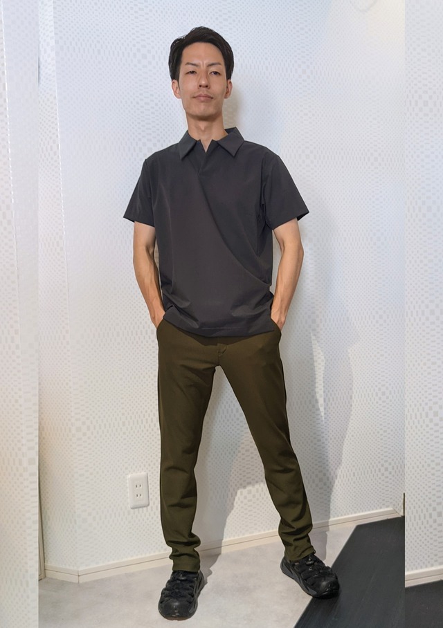 ⭐新品 メッシュスラックス 　KHAKI  M [PT-WA07]  定価16500円