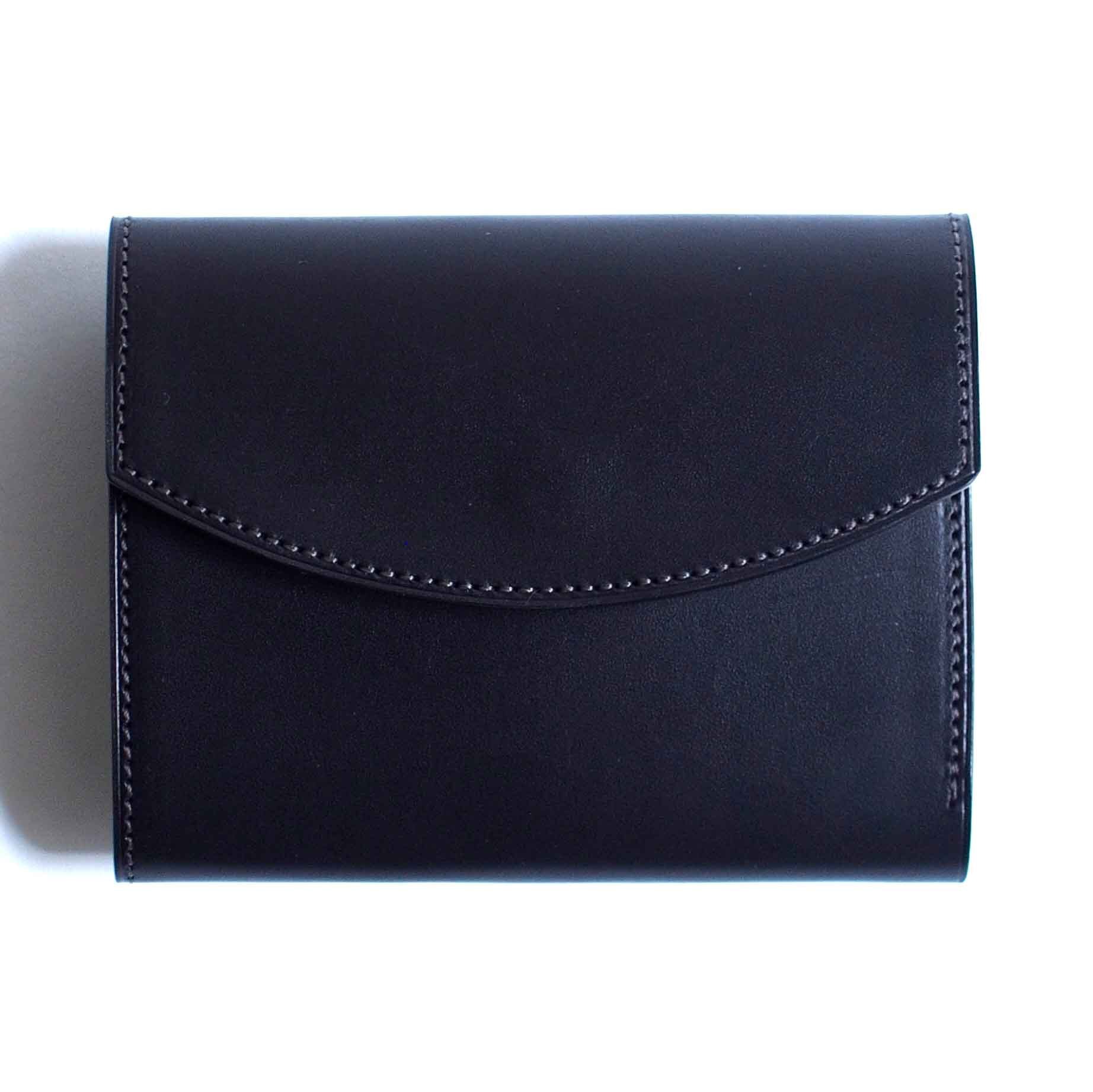 Post Production (ポストプロダクション) Flap Wallet Black ブラック