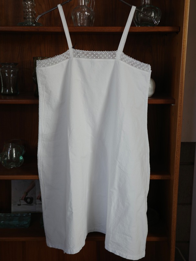 〈antique〉cotton lace cami dress ①