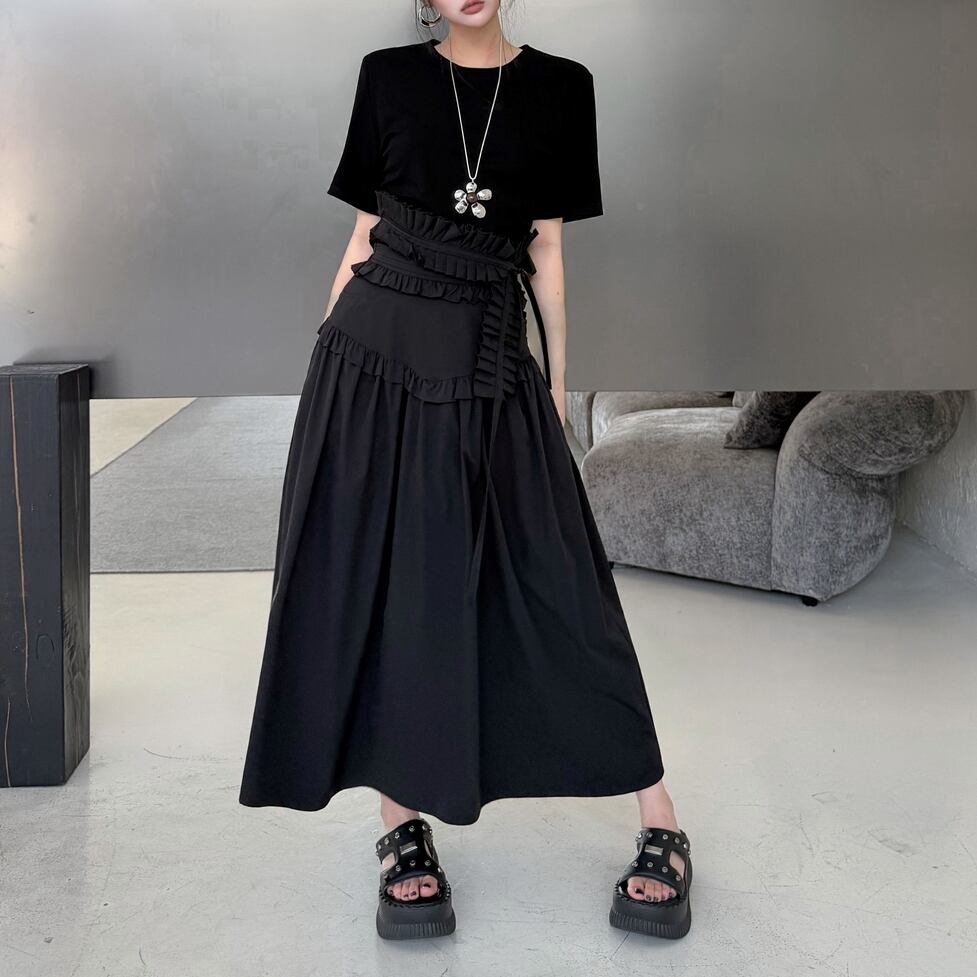 tops skirt set up / l0694